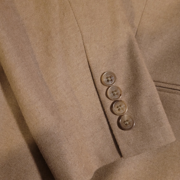 COPY - Ralph Lauren Collection Jena-Stretch- Camel-Hair Jacket $2,190.00 Paid. - Picture 10 of 12